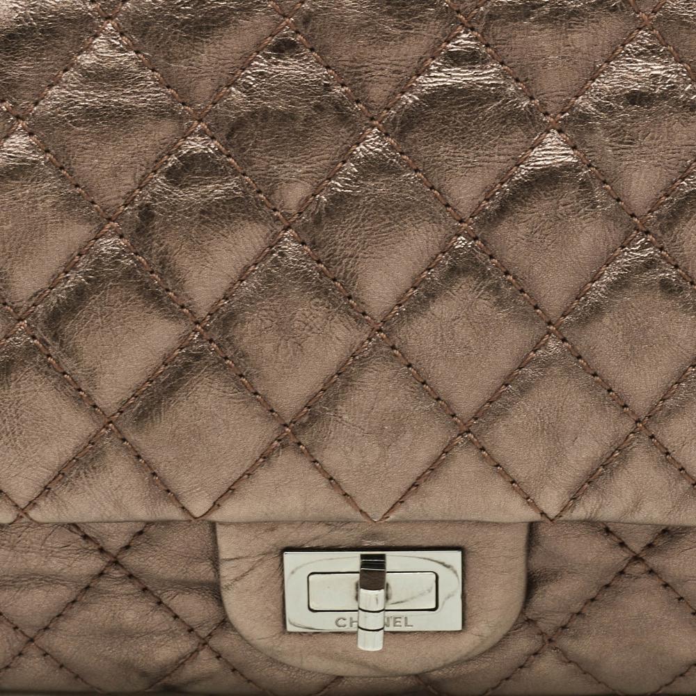 Metallic Fabric Chanel Flap Bag