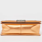 Metallic Leather Chanel Flap Bag