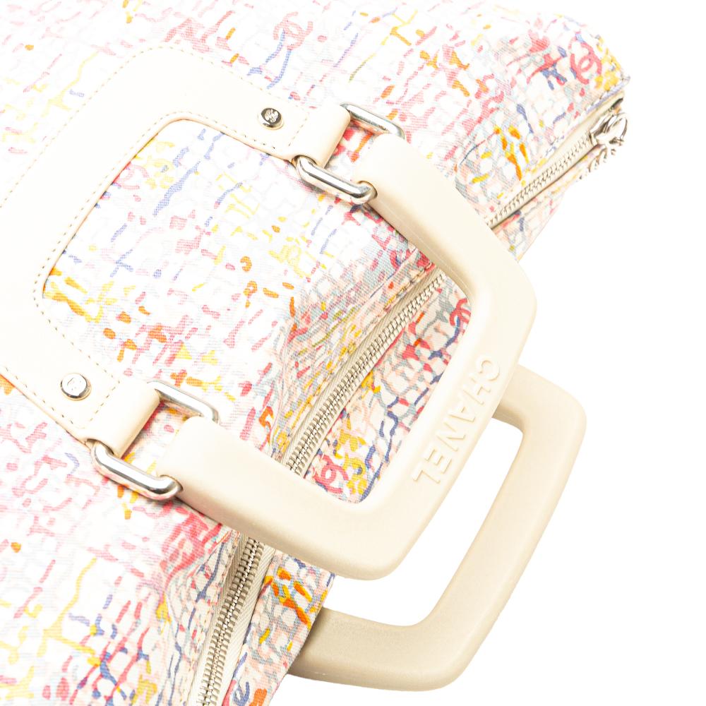 Multicolor Canvas Chanel Tote