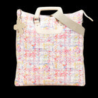 Multicolor Canvas Chanel Tote