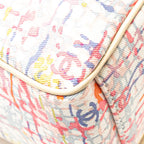 Multicolor Canvas Chanel Tote