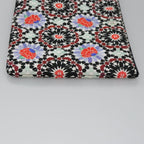 Multicolor Cotton Chanel Clutch
