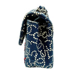 Multicolor Cotton Chanel Shoulder Bag