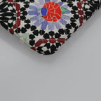 Multicolor Cotton Chanel Clutch
