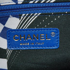 Multicolor Cotton Chanel Tote