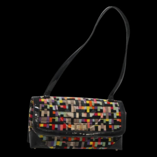 Multicolor Fabric Chanel Shoulder Bag