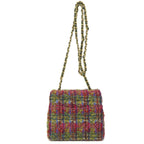 Multicolor Fabric Chanel Crossbody Bag