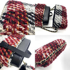Multicolor Fabric Chanel Shoulder Bag