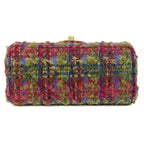 Multicolor Fabric Chanel Crossbody Bag