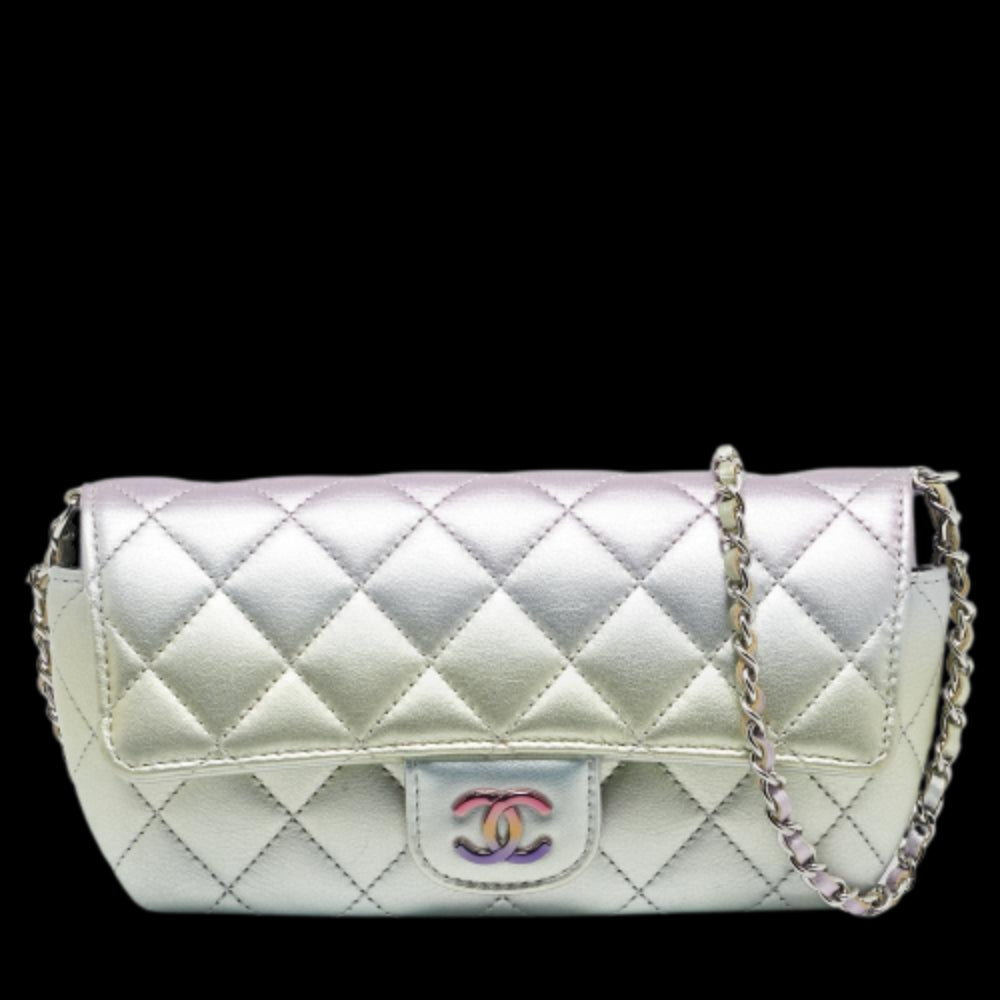 Multicolor Leather Chanel Crossbody Bag
