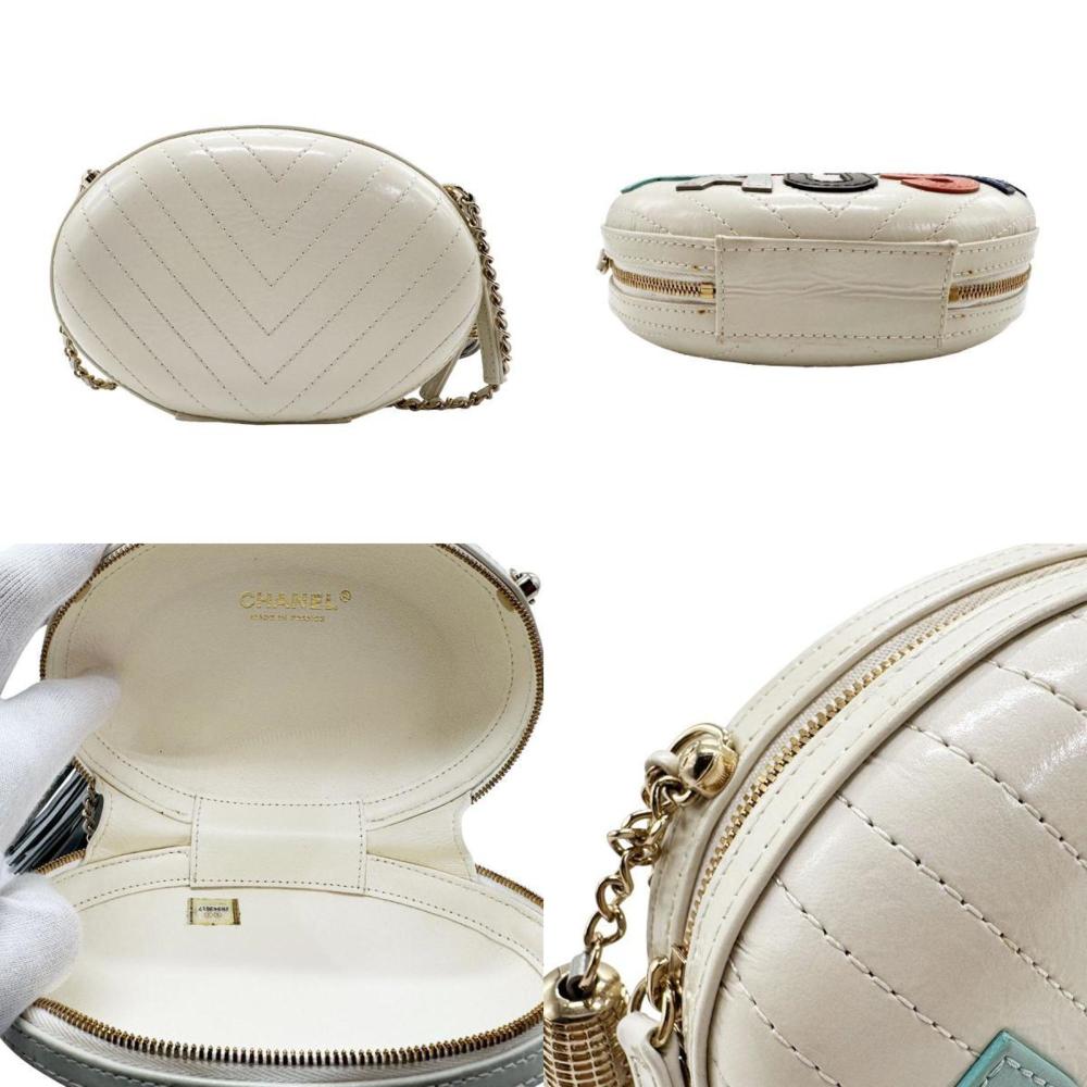 Multicolor Leather Chanel Shoulder Bag