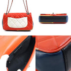Multicolor Leather Chanel Shoulder Bag