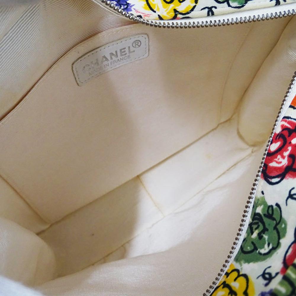 Multicolor Nylon Chanel Tote