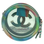 Multicolor Vinyl Chanel Crossbody Bag