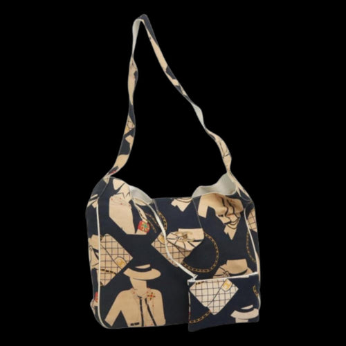 Navy Canvas Chanel Tote