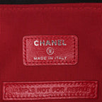 Navy Fabric Chanel Clutch