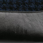Navy Fabric Chanel Clutch
