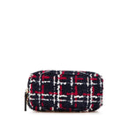 Navy Fabric Chanel Shoulder Bag