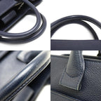 Navy Fabric Chanel Tote