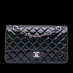 Navy Leather Chanel Flap Bag
