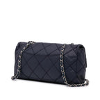 Navy Leather Chanel Flap Bag