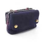 Navy Leather Chanel Flap Bag