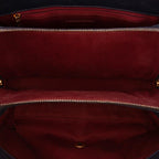 Navy Leather Chanel Flap Bag