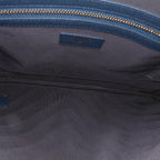 Navy Leather Chanel Clutch