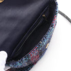 Navy Leather Chanel Flap Bag