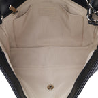 Navy Leather Chanel Flap Bag