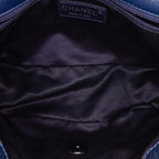 Navy Leather Chanel Flap Bag