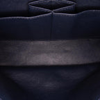Navy Leather Chanel Flap Bag