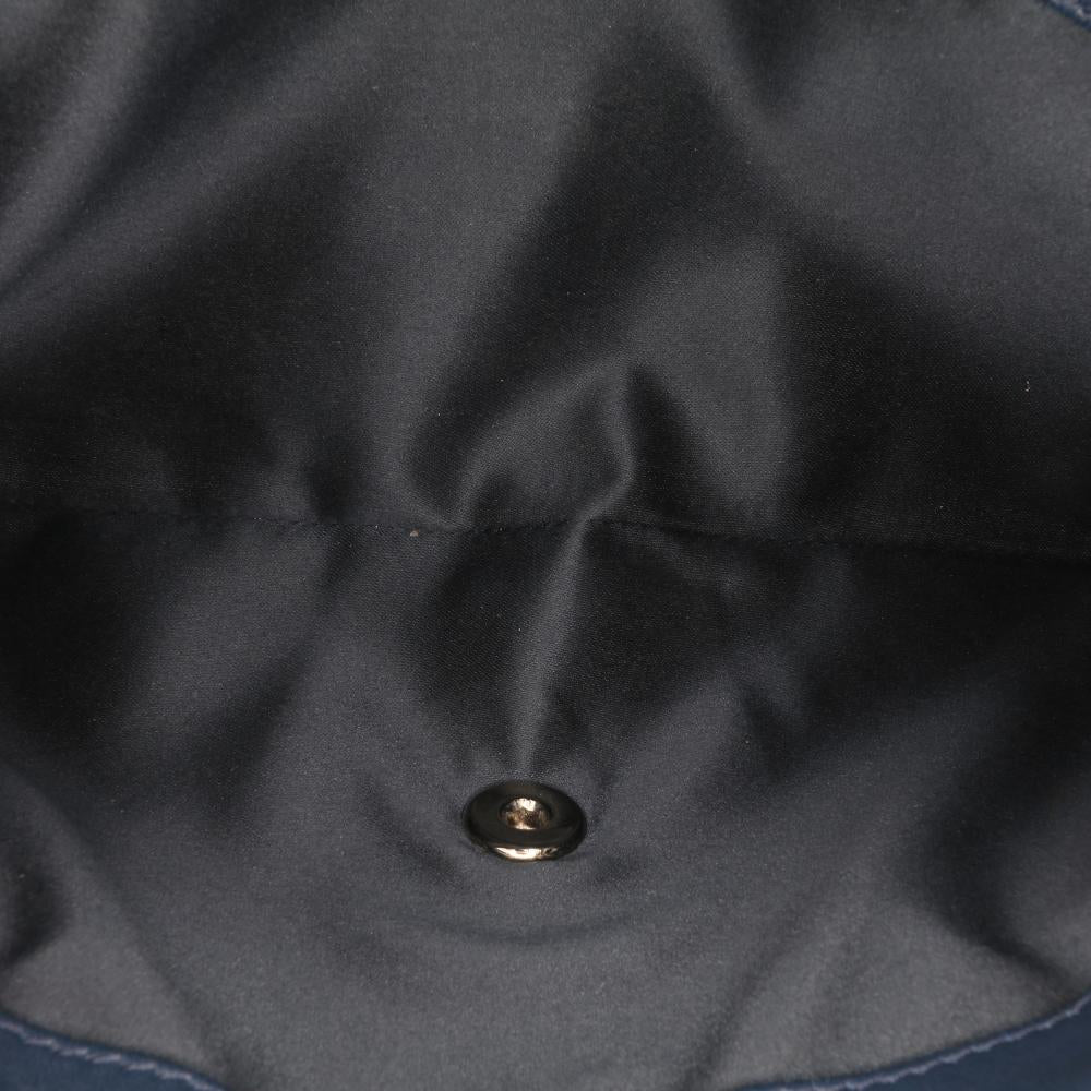 Navy Leather Chanel Flap Bag