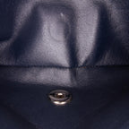 Navy Leather Chanel Flap Bag
