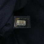 Navy Leather Chanel Tote