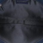 Navy Leather Chanel Flap Bag