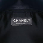 Navy Leather Chanel Flap Bag