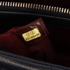 Navy Leather Chanel Flap Bag