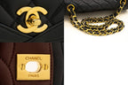 Navy Leather Chanel Flap Bag