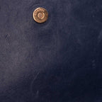 Navy Leather Chanel Flap Bag