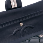 Navy Leather Chanel Flap Bag