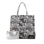 Navy Nylon Chanel Tote