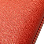 Orange Leather Chanel Tote