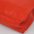 Orange Leather Chanel Tote