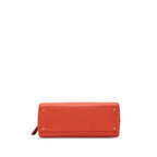 Orange Leather Chanel Tote