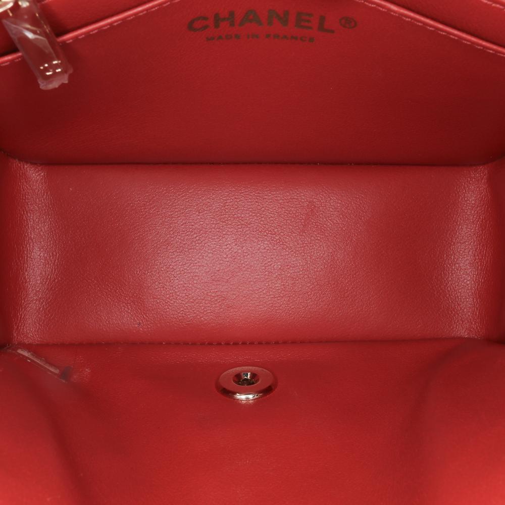 Orange Leather Chanel Flap Bag