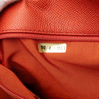 Orange Leather Chanel Tote