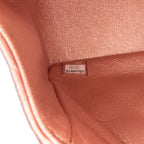 Orange Leather Chanel Flap Bag