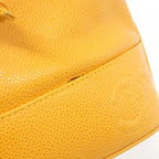 Orange Leather Chanel Backpack