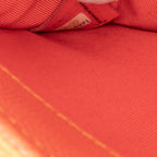 Orange Leather Chanel Flap Bag